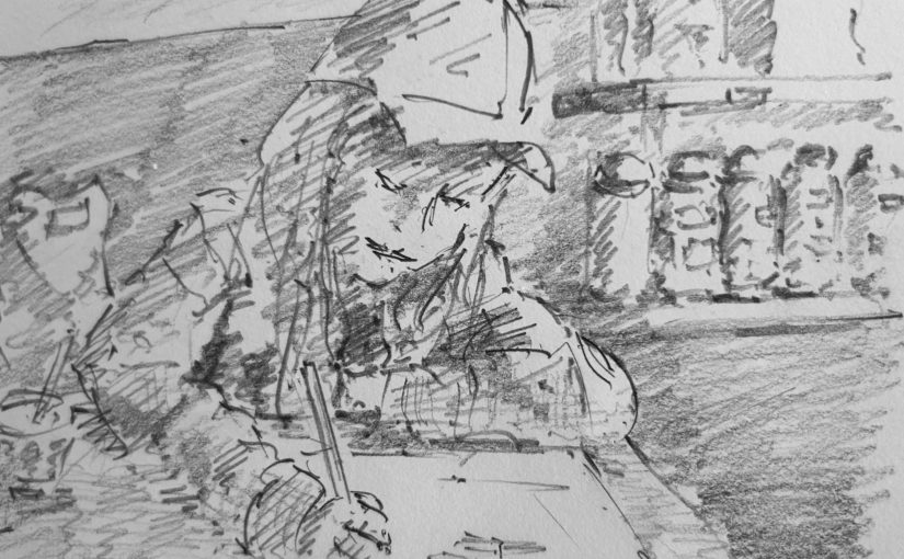 Cafe drawing